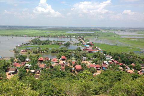 Stelzenhäuser sind typisch im Schwemmland um Siem Reap. Foto: Hanswerner Kruse