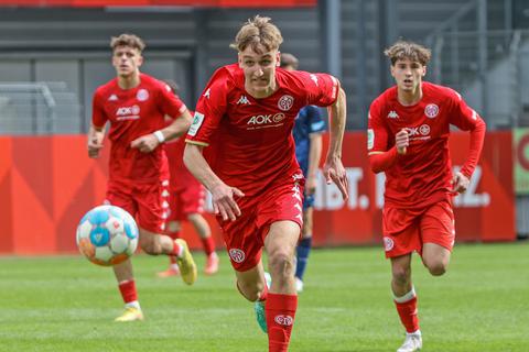 Peilt mit der Mainzer U19 das DM-Endspiel an: Nelson Weiper.
