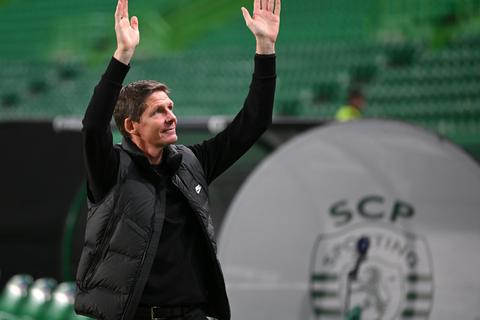 Eintracht-Trainer Oliver Glasner hat sein Team auf Rang vier geführt.
