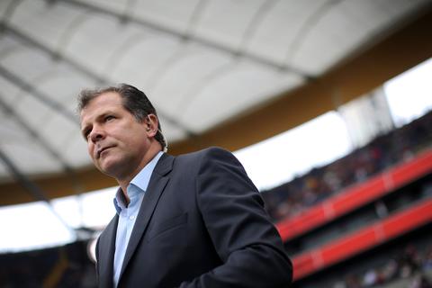 Andreas Möller wird zum Ende der Saison auf eigenen Wunsch als Leiter des Nachwuchsleistungszentrums von Fußball-Bundesligist Eintracht Frankfurt ausscheiden. Foto: dpa