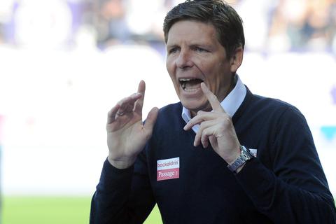 Glasner trifft erste Personalentscheidungen in Frankfurt. Weitere stehen bevor. Und wie wird die Eintracht in der nächsten Saison spielen? Foto: Herbert P. Oczeret/APA/dpa