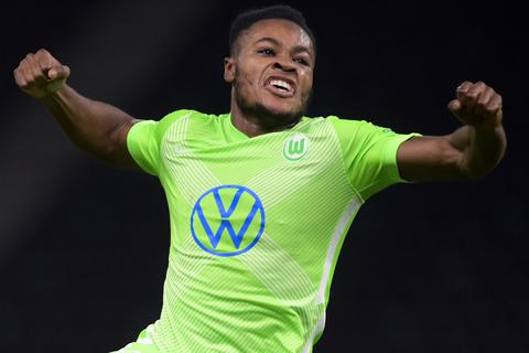 Der gebürtige Mainzer Ridle Baku im Trikot des VfL Wolfsburg. Foto: dpa
