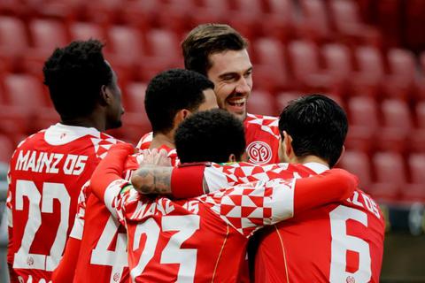 Das Heimspiel gegen Favoriten RB Leipzig konnte der 1. FSV Mainz 05 für sich entscheiden. Foto: Lukas Görlach 