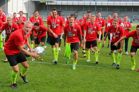 Der vorletzte Titel: Am 25. Mai 2017 benötigte der SVWW ein Elfmeterschießen, um den Hessenligisten Rot-Weiß Hadamar in die Knie zu zwingen. Archivfoto: rscp/René Vigneron 