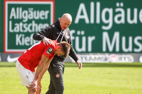 Trainer Marco Antwerpen ist aktuell sehr zufrieden mit der Form seiner Mannschaft um Torjäger Daniel Hanslik. Foto: René Vigneron 