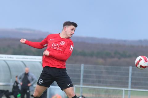 Segelte mit dem TuS Dietkirchen beim KSV Baunatal am Punktgewinn vorbei: Robin Dankof.