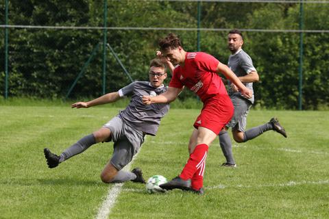 Marlon Funk links Obere Lahn, Finn Luca Debus Angelburg II