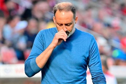 Raus ohne Applaus: Trainer Pellegrino Matarazzo muss beim VfB Stuttgart vorzeitig seinen Posten räumen. Foto: dpa 