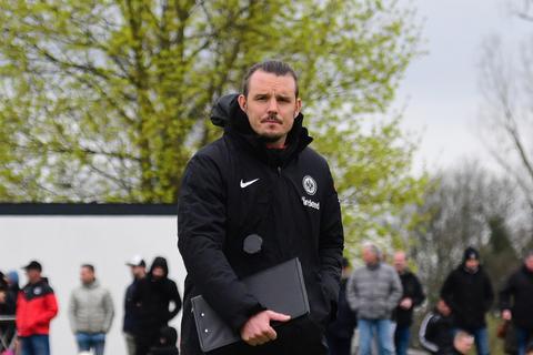 Gibt sich in Mittelhessen die Ehre: „Fußballgott” Alexander Meier, Co-Trainer von Eintracht Frankfurt U21. 
