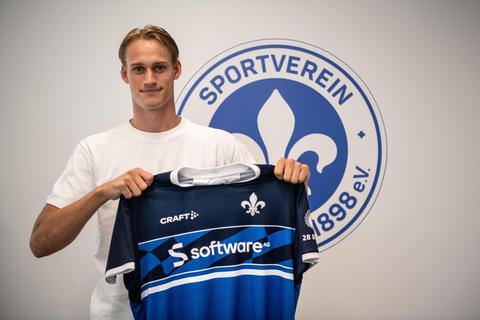 Oscar Vihelmsson ist die gesucht Verstärkung für den Darmstädter Sturm. Foto: Darmstadt 98