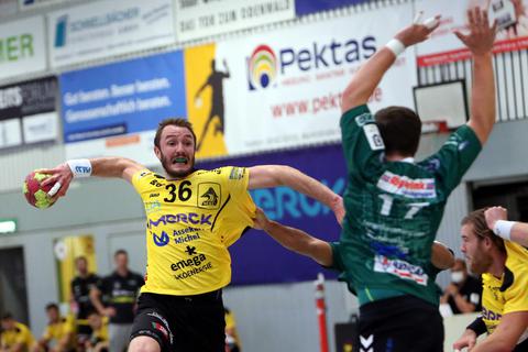 Auf Lars Spieß wartet ein besonderes Handballspiel mit Drittligist HSG Bieberau/Modau. Foto: Jürgen Pfliegensdörfer