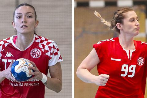 Nives Klobucar (links) und Aleksandra Dorsz haben keine Chance, die Weihnachtsfeiertage in der Heimat zu verbringen. Fotos: hbz/Stefan Sämmer, Lukas Görlach