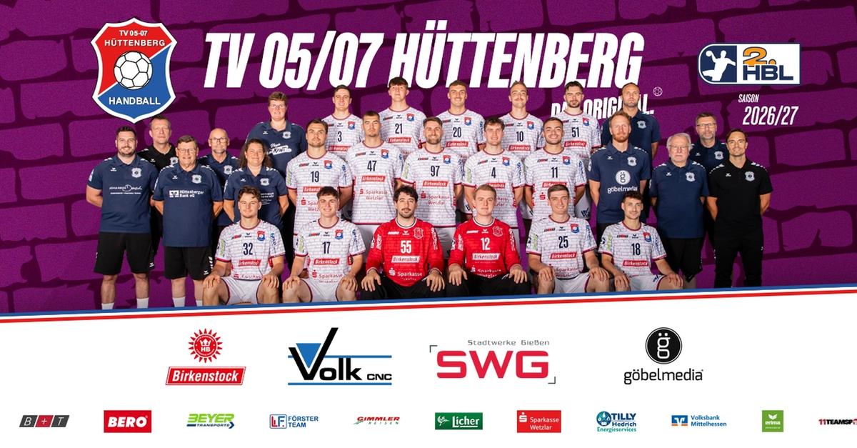 TV Hüttenberg: Handballer starten als Zweitliga-„Dino“ in die neue Saison ...