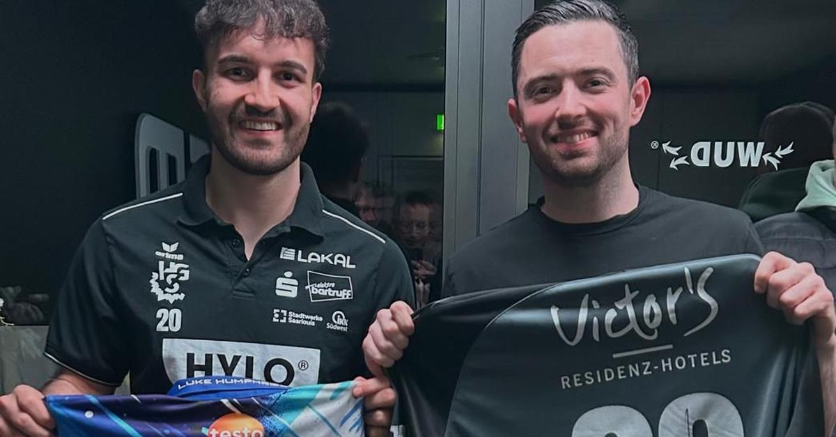 Jersey swap with world champion: Handball player from Wettenberg meets ...
