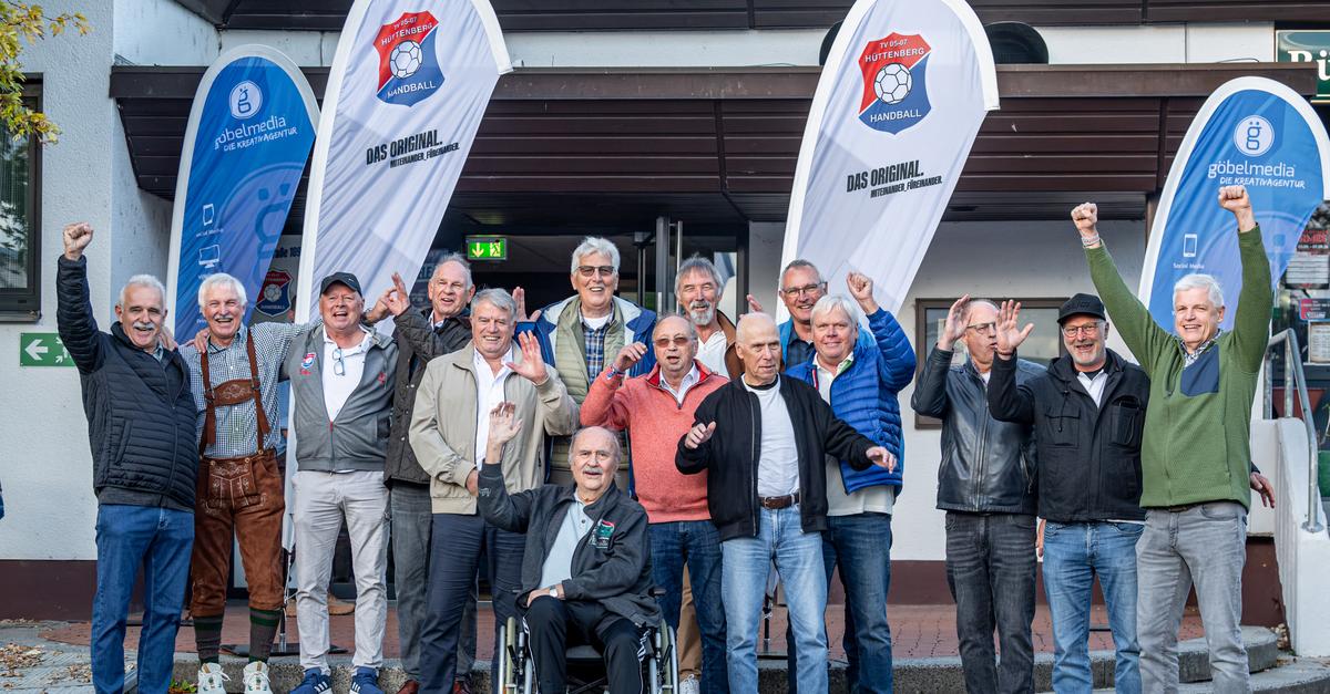 Handballgrößen von einst treffen sich beim TV Hüttenberg und denken an ...