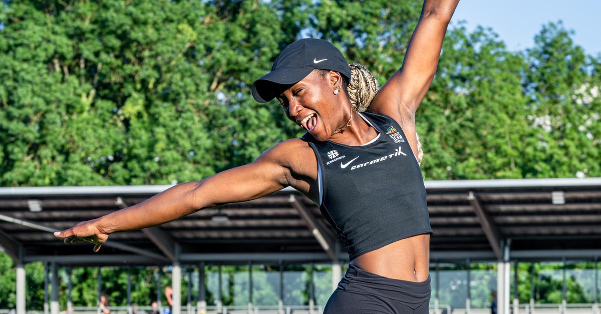 “Fast Arms, Fast Legs”: Chelsea Kadiri from the Wetzlar sprint team races ...