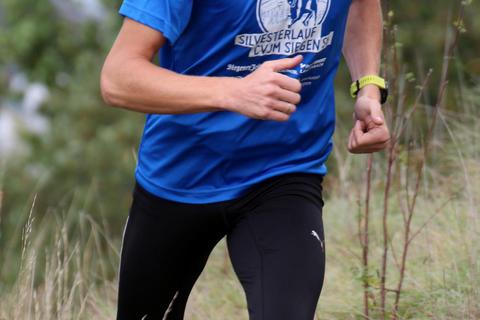 Patrick Brandenburger schaffte beim Wings for Life World Run 39,3 Kilometer. Foto: Helmut Serowy