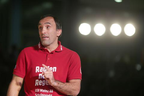 Trainer David Bichinashvili will mit dem ASV Mainz 88 wieder in die Bundesliga-Play-offs kommen.