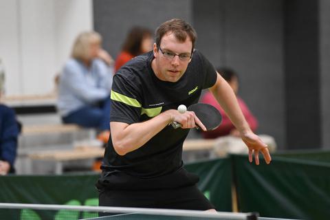 Trägt seinen Beitrag zum knappen Erfolg in Merkenbach bei: Timo Ferber vom TV Braunfels III.