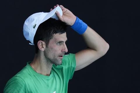 Tennisspieler Novak Djokovic. Foto: dpa
