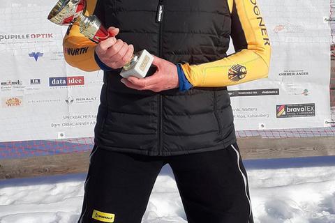 Dritter beim Riesenslalom in Hochfügen: Jochen Reinders vom SC Aßlar. Foto: Ski-Club Aßlar 