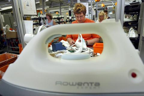 Die Bügeleisen von Rowenta gibt es weiterhin. Aber nicht mehr „Made in Germany“. Archivfoto: dpa